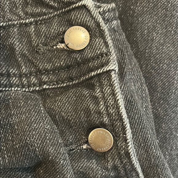 Women’s Universal Thread Black Denim Overalls - Picture 5 of 6